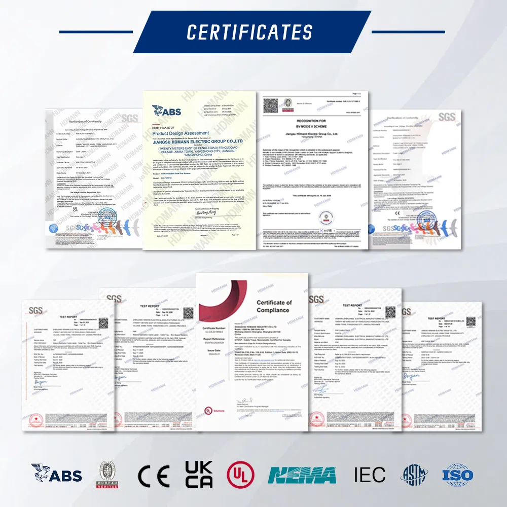 Hdmann Composite Polyester Fiberglass Pedestrian Decking GRP Pultruded FRP Gratings