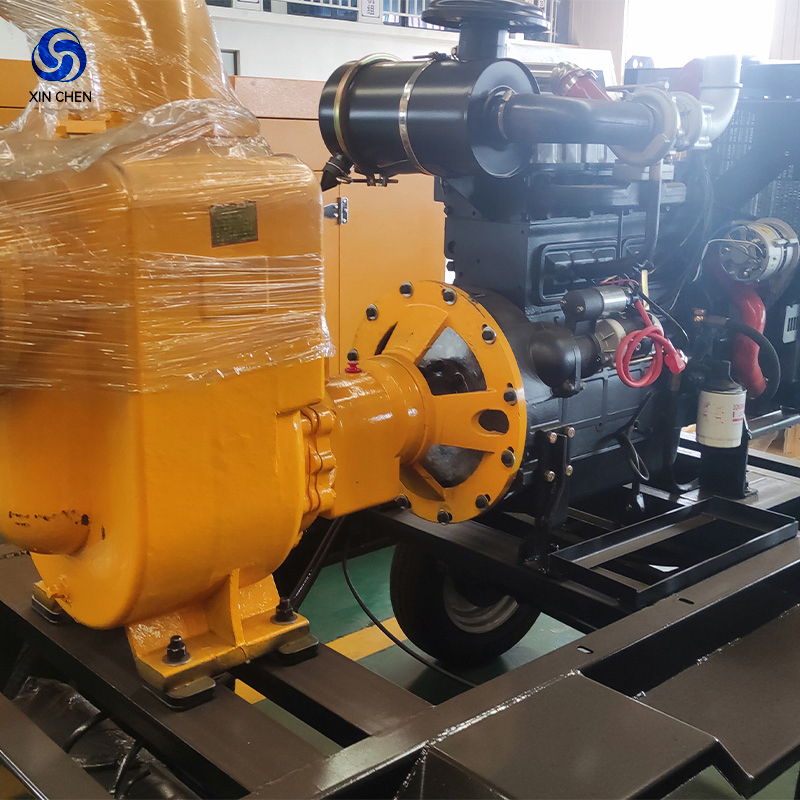 Self Priming Centrifugal Pumpdiesel Irrigation Water Pumpfish Pond Pumping