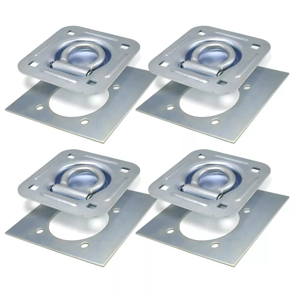 Kingslings Recessed Lashing Tie Down D Ring for Truck Boat Deck