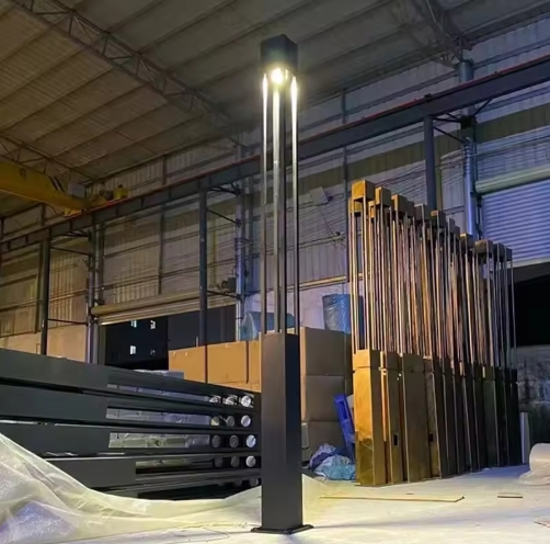 Smart Light-Controlled Courtyard Lamp Outdoor Solar Automatic Lighting Garden Lamp