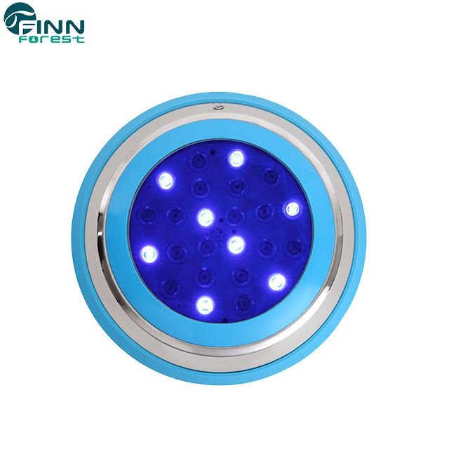 RGB Color Changing Underwater LED Swimming Equipment Accessories Waterproof Inground Pool Light