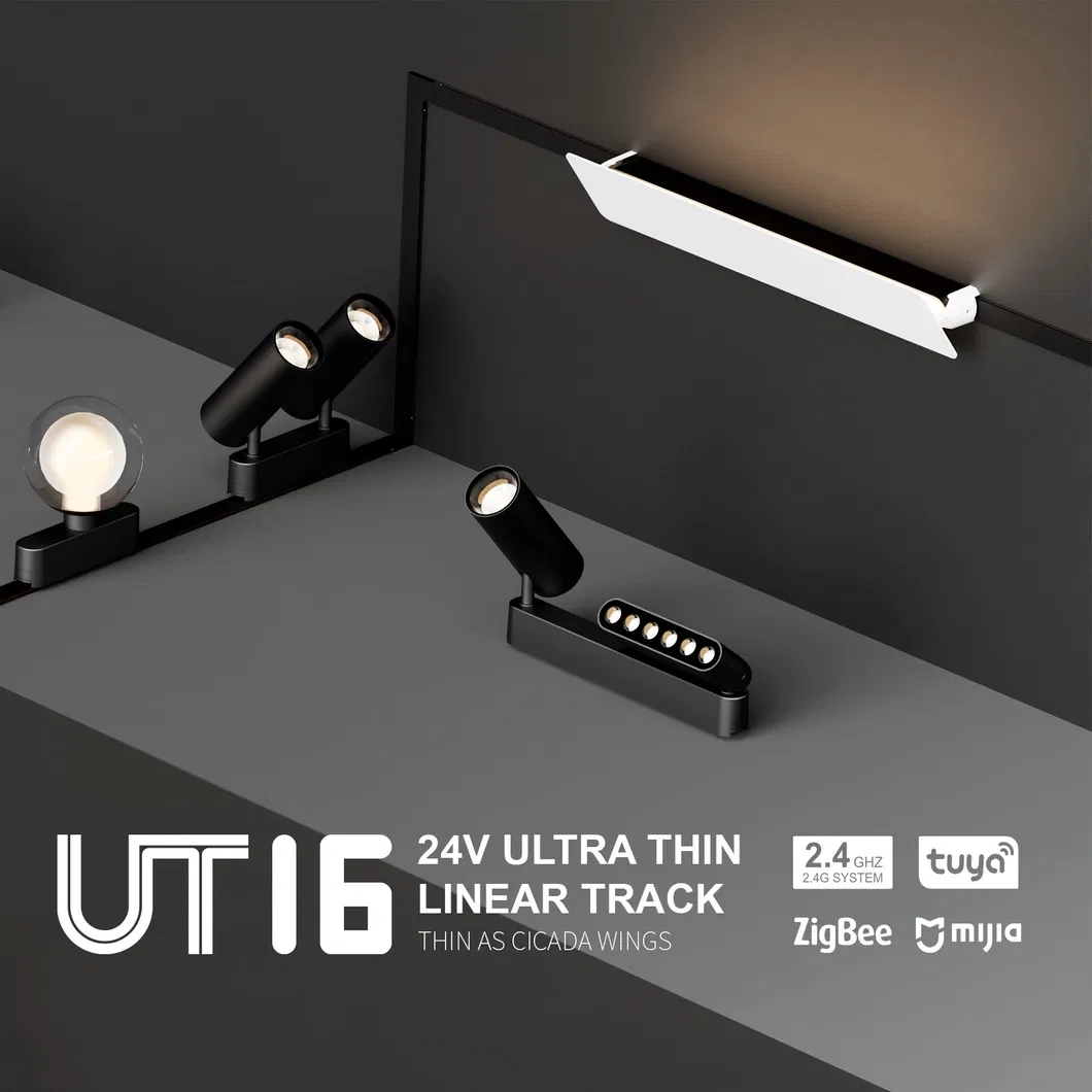 Smart Remote-Controlled 24V LED Track Lighting