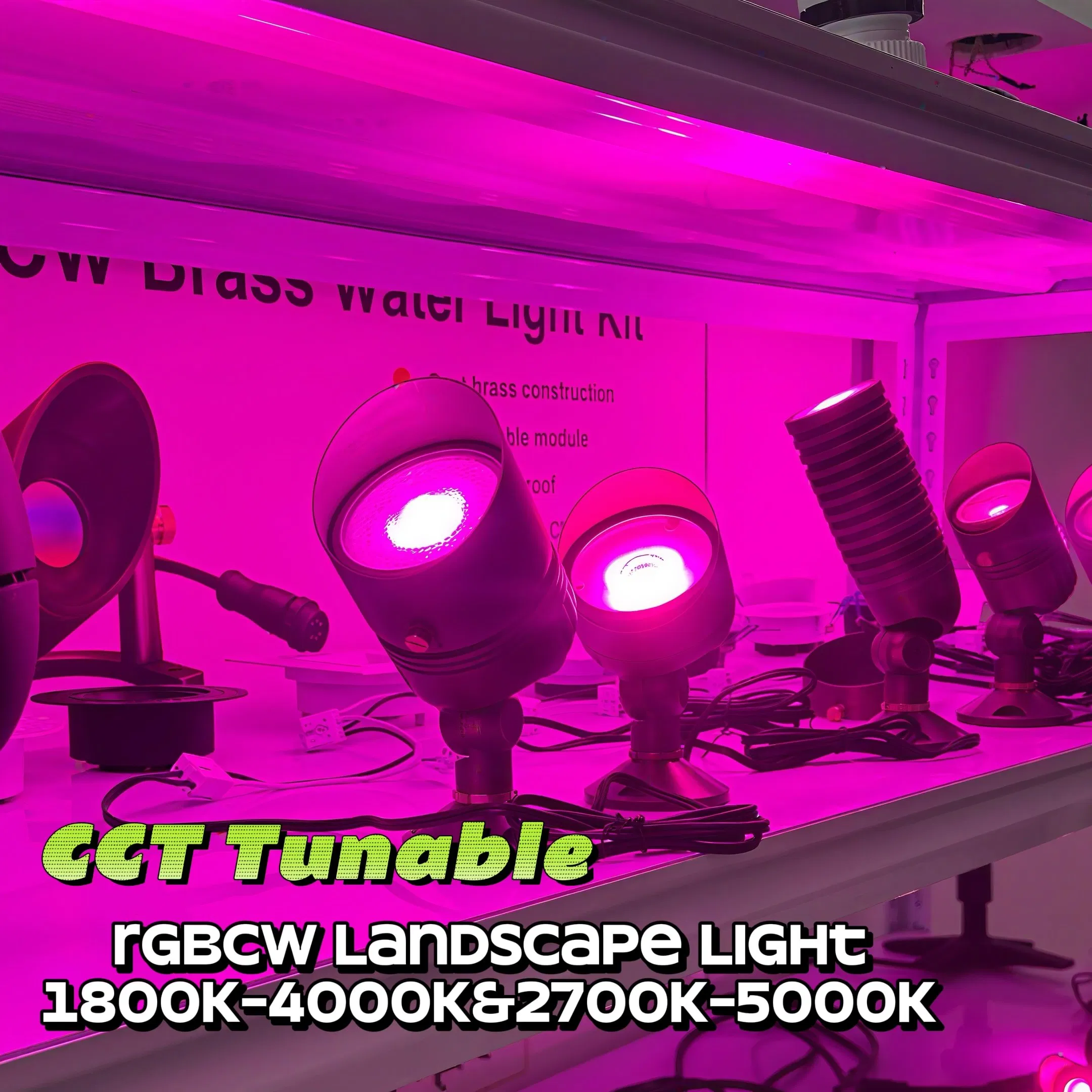 ETL Approved Anti Glare Adjustable Angle Heavy Duty Outdoor Landscape Lighting Low Voltage MR16 up Spot Lights