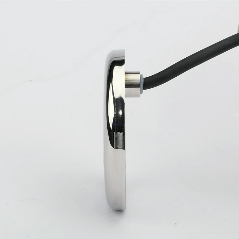 Wall Mounted Super Bright Recessed IP68 12V 24V RGB 316L Stainless Steel Inground Deck Floor Swimming Pool LED Light