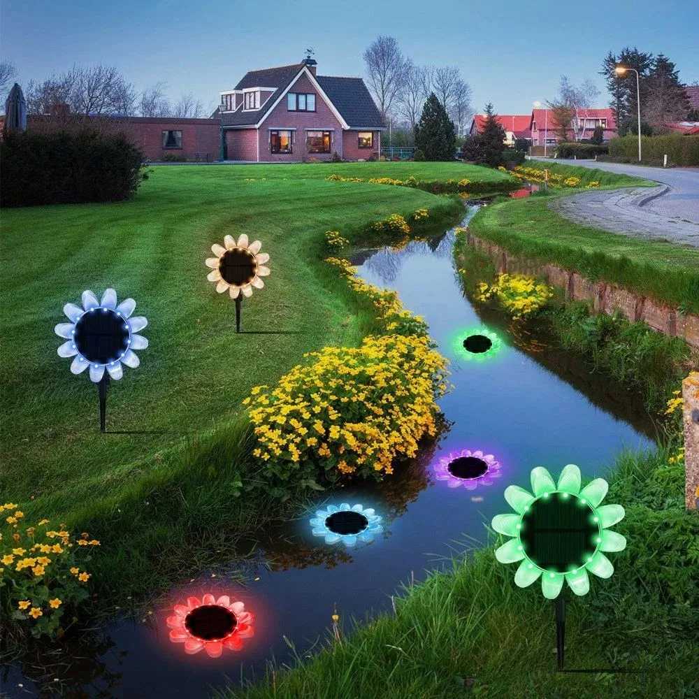 Solar Sunflower Light 5