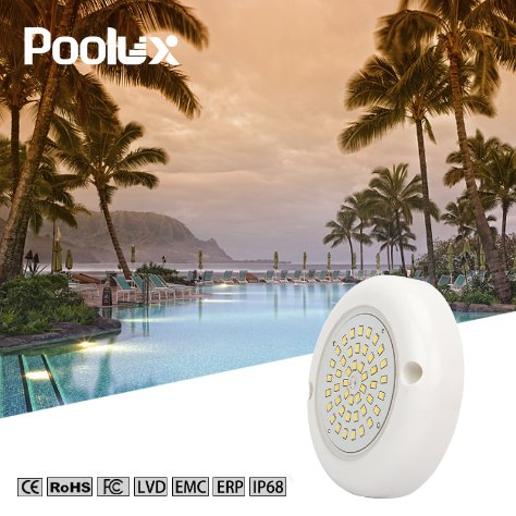 PC RGB Concrete Above Ground Swimming Pool Lamp PC Slim Pool Light for Underwater