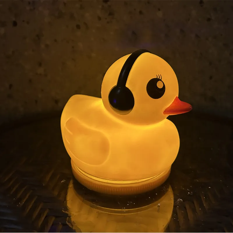 Sola Duck Lamp Waterproof Solar Floating Pool Light 2