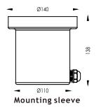 Outdoor Dimmable Color Changing IP68 Waterproof DMX RGBW LED Pool Underwater Lamp