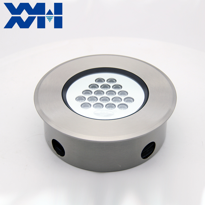 IP68 Waterproof Outdoor High-Brightness Stainless Steel Recessed Pool LED Underground Ground Light