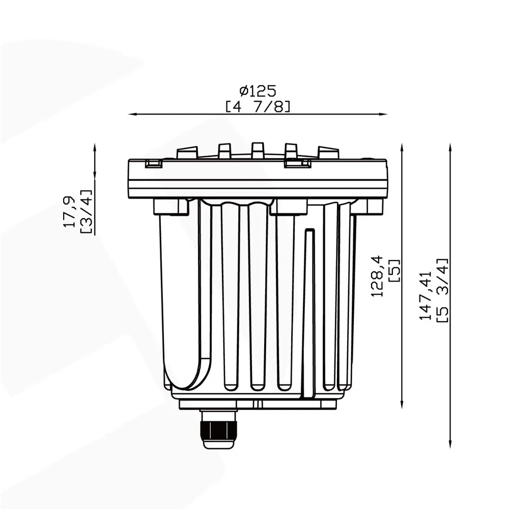 Lt2202b Antique Bronze Brass&PVC MR16 LED Bulb (not Included) in-Ground Light for Landscape Garden Patio Deck Pool Lighting