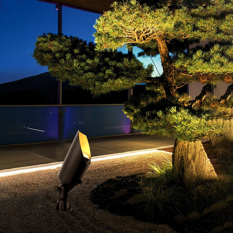 Die-Cast Aluminum Tree Lawn Garden Outdoor Low Voltage Landscape Lighting Accent Spotlights