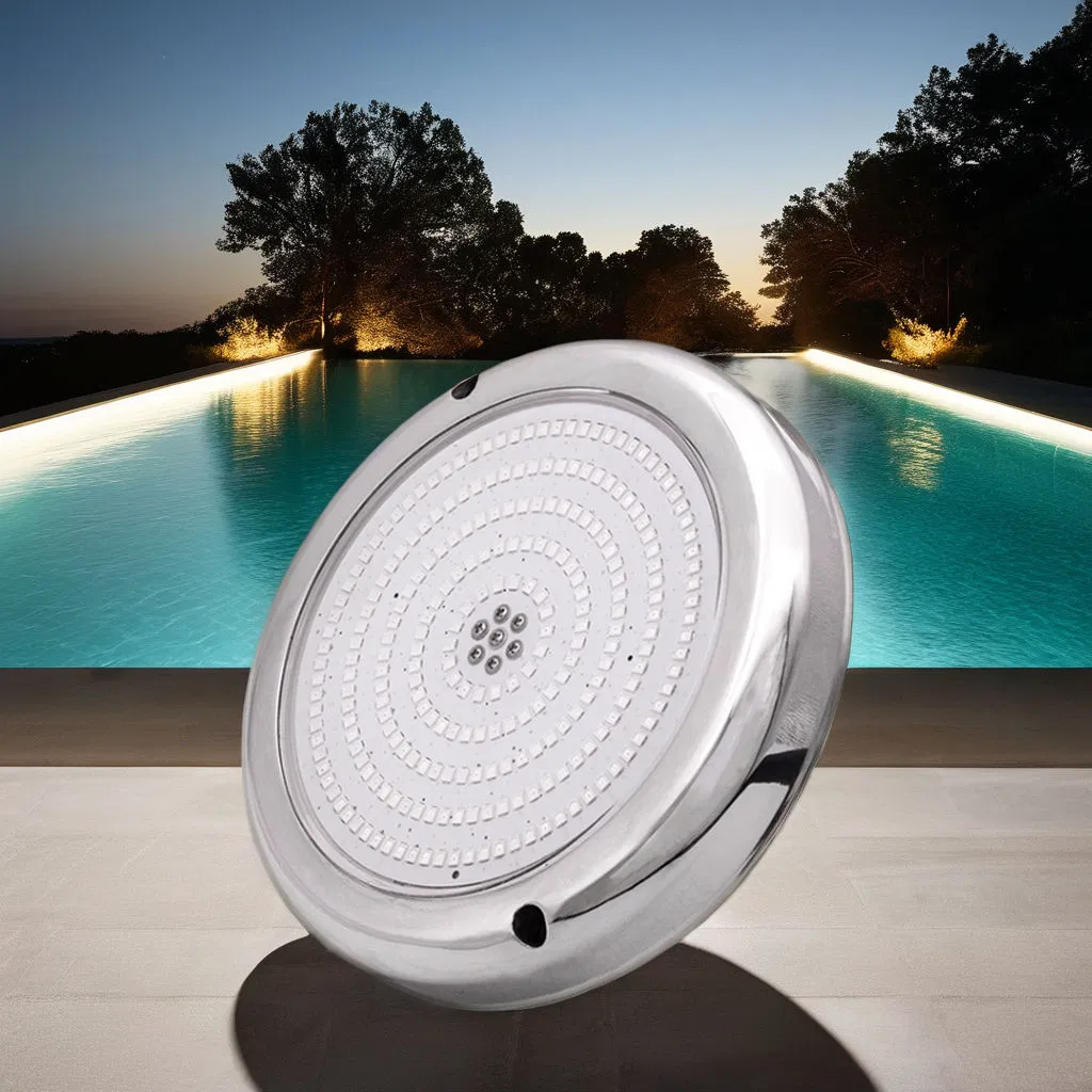 RGBW Color Changing 316ss Stainless Steel Resin Filled Underwater LED Swimming Pool Lights