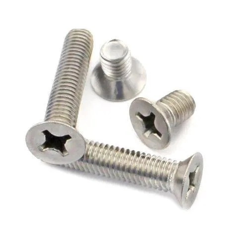 A2-70 304/316 Stainless Steel Csk Head ISO7046 Bolt Philips Cross Recessed Flat Head Machine Screws DIN965 Motorcycle Accessories