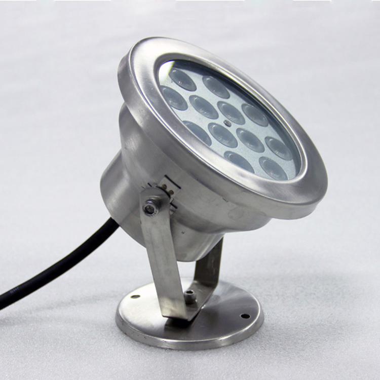 DMX Control Stainless Steel LED Fountain Ring IP68 Waterproof Pool Underwater Light