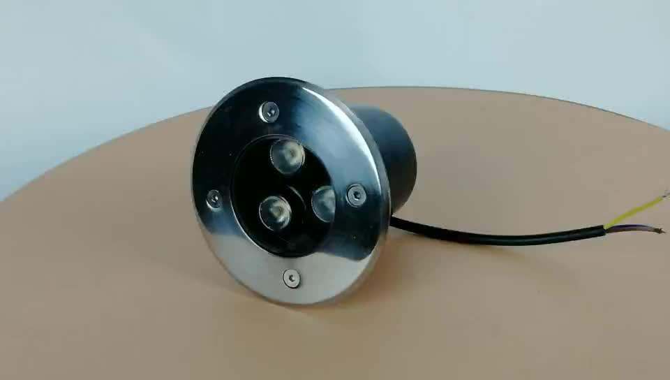 Small LED Pool Light 3W Waterproof Lighting Garden Lamp Underground Ground Buried Lamp Underground Lights