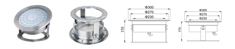 RGBW Underwater Fountain Light