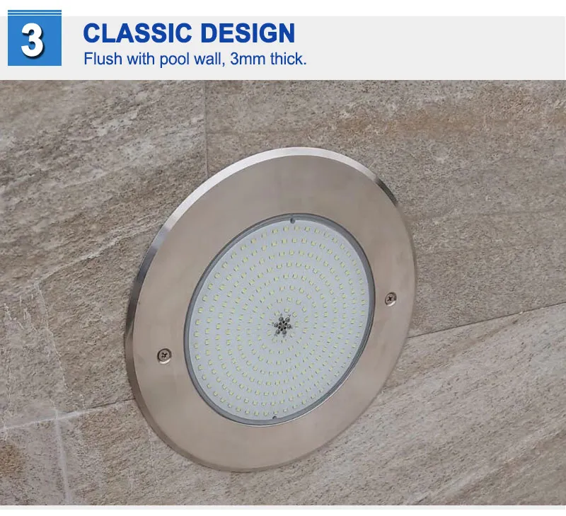 SS316 Pool Light Features