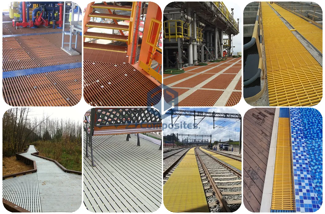 Anti Slip Fiberglass Grate