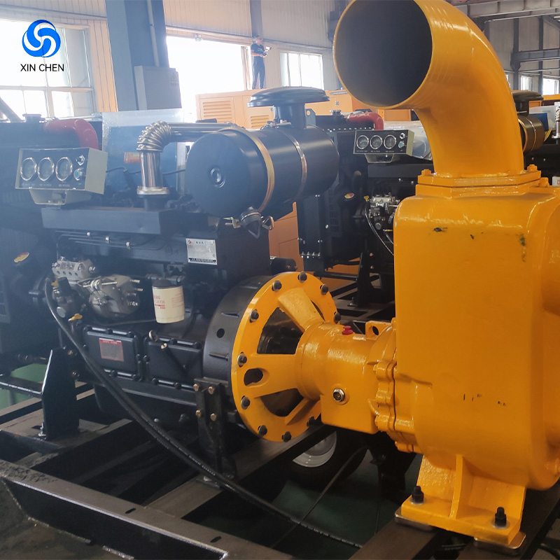 Self Priming Centrifugal Pumpdiesel Irrigation Water Pumpfish Pond Pumping