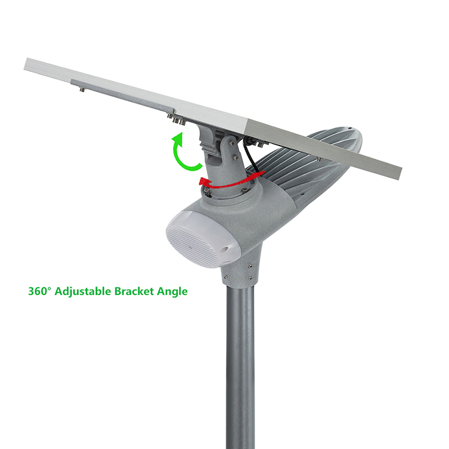 Quality Guaranteed IP65 Waterproof Smart Power Adjustment LED Street Light Features Remote-Controlled Lighting