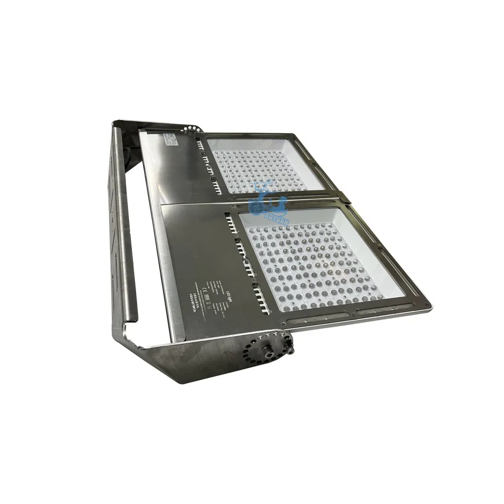LED Floodlight 200W, 300W &amp; 500W for Aquaculture Farms, Marine-Grade Stainless Steel Construction, IP68 Waterproof, Ideal for Coastal Farming Facilities