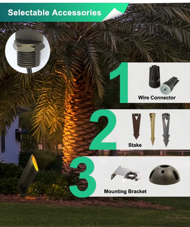 Waterproof Low Voltage Spotlight Component