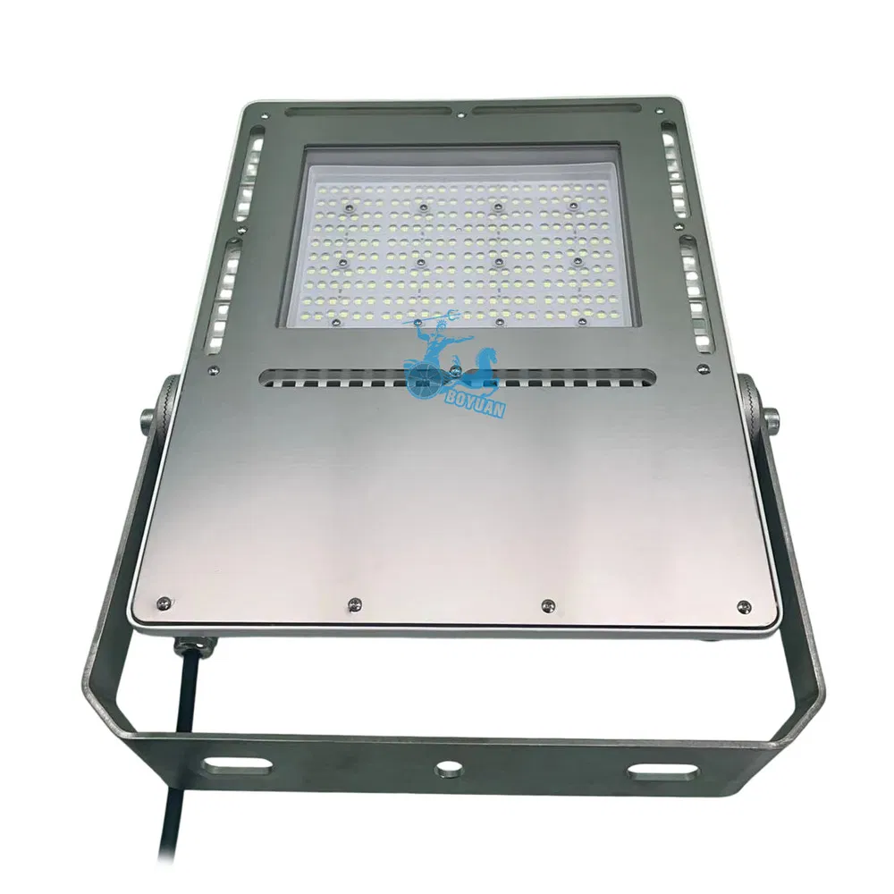 LED Floodlight 100W, 200W &amp; 300W for Ports and Vessel Decks, Marine-Grade Stainless Steel Housing, IP68 Waterproof, Ideal for Coastal and Offshore Lighting