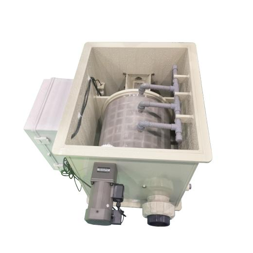 Indoor Fish Farming Rotary Drum Filter Systems for Fish Tank Aquaculture Home