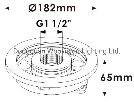 High Power Fountain Light