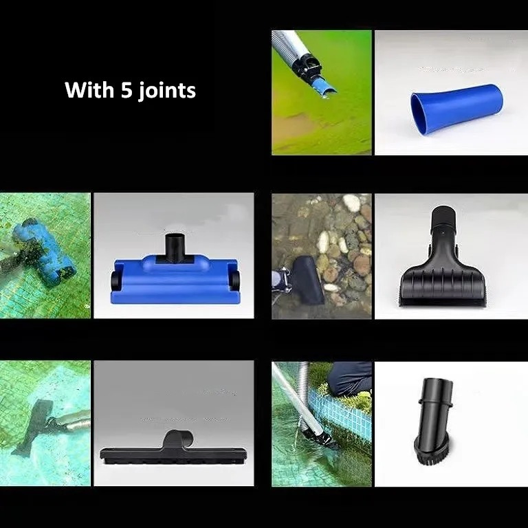 Sunsun 1200W Dirt Suction Motor Pool Sump Pump Pond Vacuum Cleaner