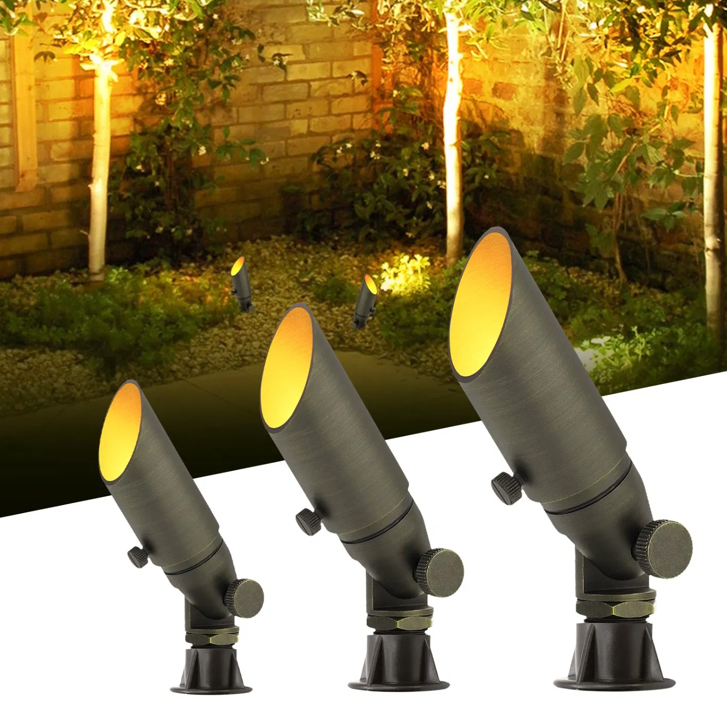 Wholesale IP65 Waterproof Directional 12V Low Voltage Landscape Lighting LED Outdoor Spot Light