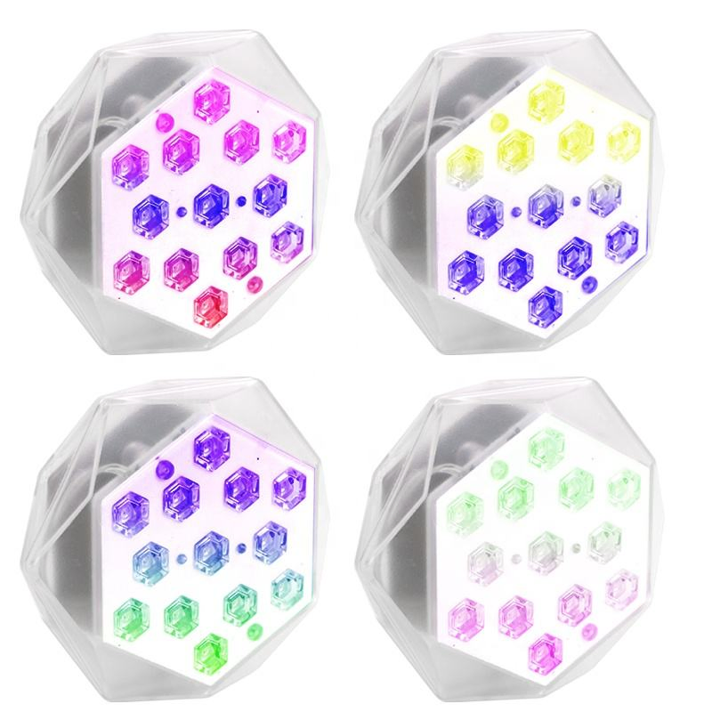 16 Colors IP68 LED Underwater Swimming Pool LED Light Waterproof Above Ground Swimmingpoolfloating LED Liqht