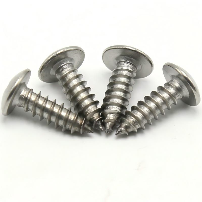 China Manufacturer Stainless Steel Truss Head Cross Recessed Self Tapping Screw