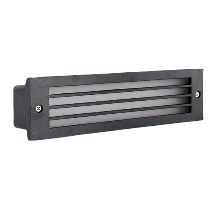 10W Outdoor Waterproof LED Rectangular Grill Wall Recessed Stair Step Corner Lamp