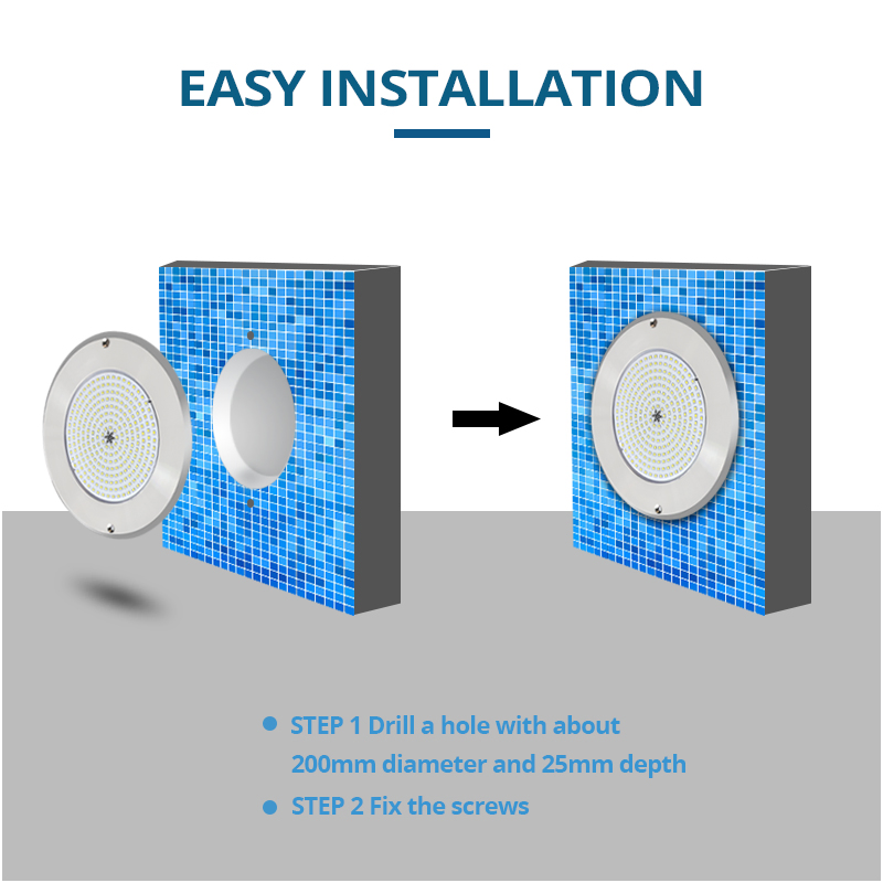 AC12V LED Underwater Swimming Pool Lights for Inground Pool RGB RGBW Remote Control LED Wet Niche Swimming Pool Light