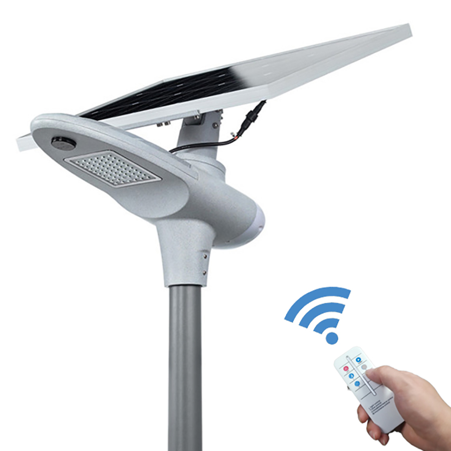 Quality Guaranteed IP65 Waterproof Smart Power Adjustment LED Street Light Features Remote-Controlled Lighting