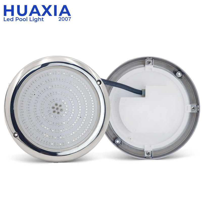 RGBW Color Changing 316ss Stainless Steel Resin Filled Underwater LED Swimming Pool Lights