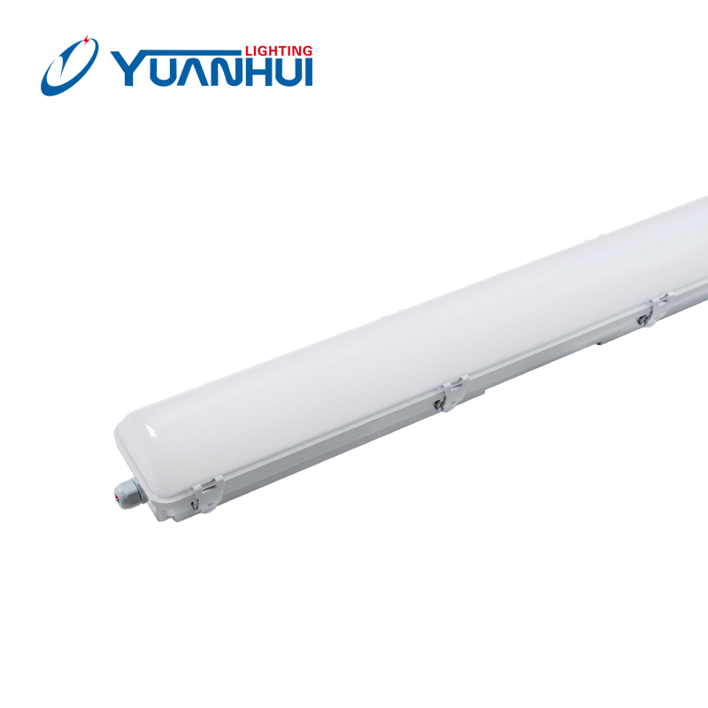 IP66 Waterproof 8FT LED Light Vapor Tight Triproof Luminaire With Dlc NSF