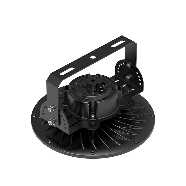 5 series led high bay light housing skd angle view