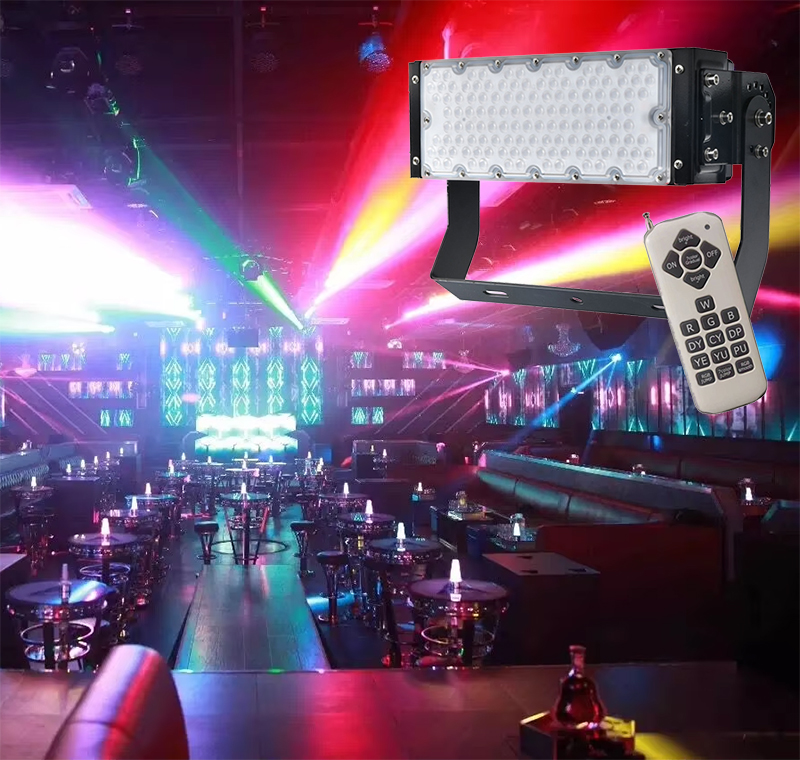 High Quality IP65 Chameleon RGBW Floodlight 150W LED Tunnel Light