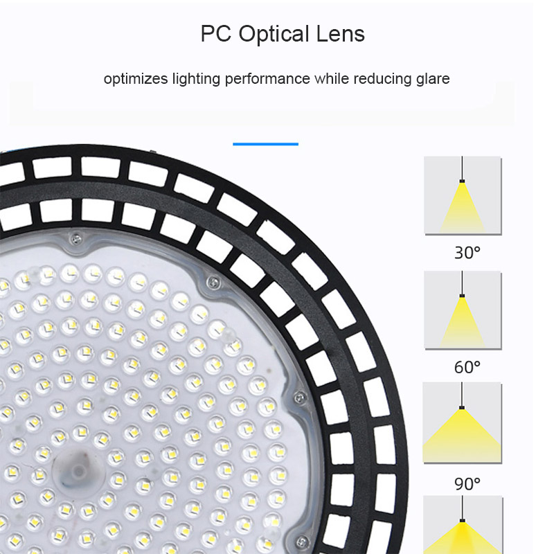 Commercial Industrial Lighting Lamp UFO Led High Bay Light 100w for Warehouse Workshop Supermarket