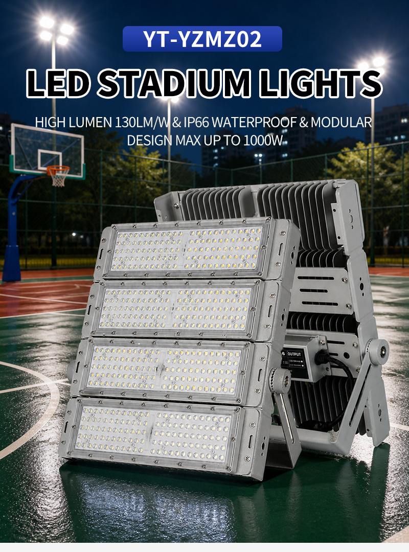 Outdoor Basketball Led Stadium Light 500W 600W 800W 1000W Basketball Light