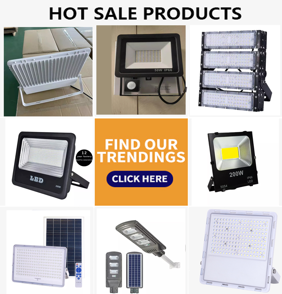 Solar LED Flood Light applications
