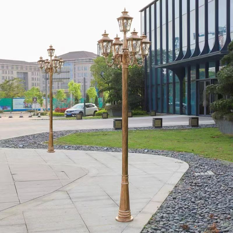 Acorn LED Post Top Light 40W 60W 80W Aluminum Body IP65 CCT Changeable 6000LM Ra70 Garden Application AC Power 5-Year Warranty