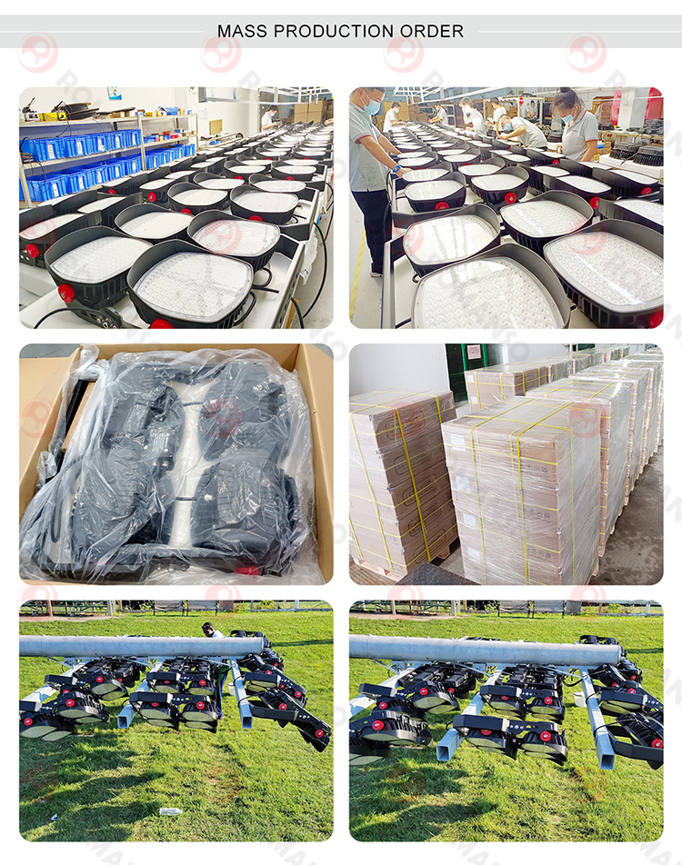600W 800W 1000W High Mast LED Flood Lights for Outdoor Stadiums COB Chip with IP66 Rating