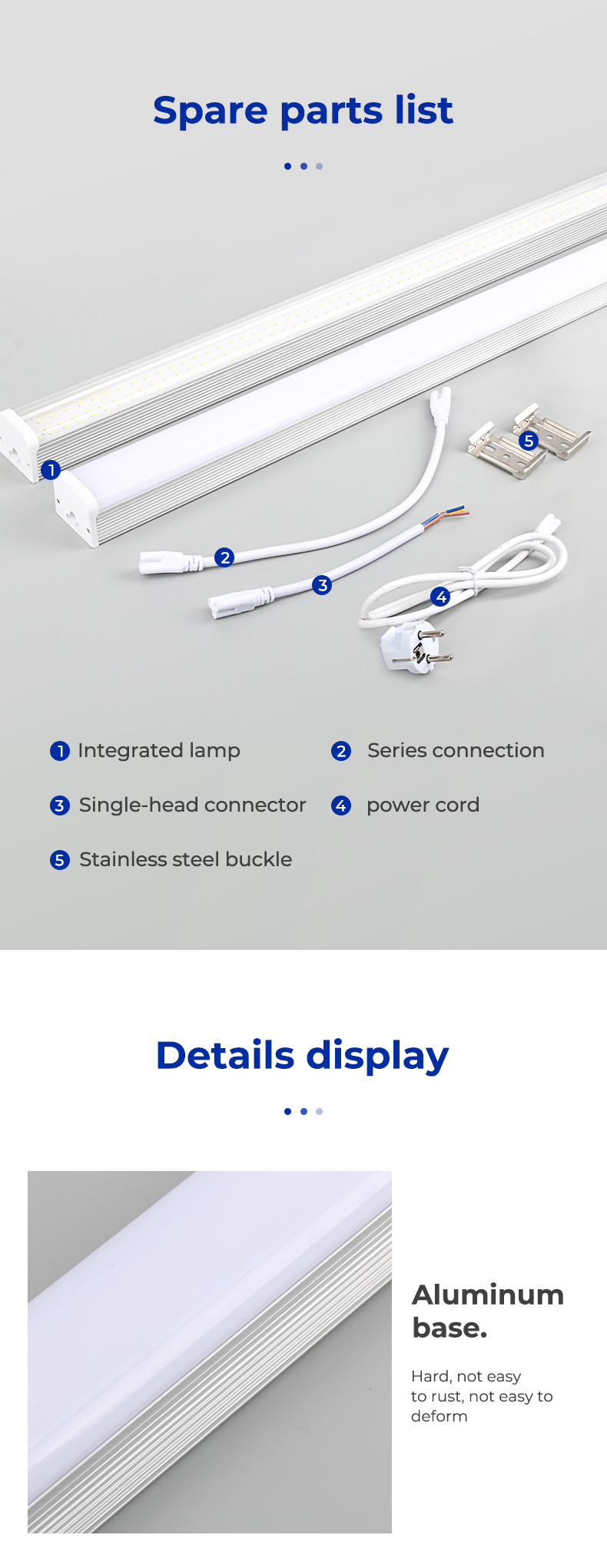 Linear Light Connection System