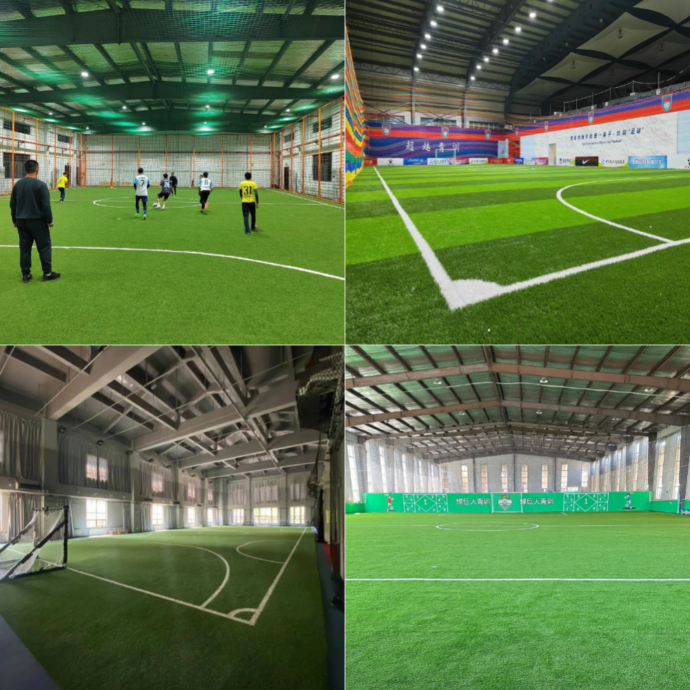 Indoor Football Pitch Steel Structure Building Prefabricated Soccer Arena Large Space Sports Center Solution Modern Design