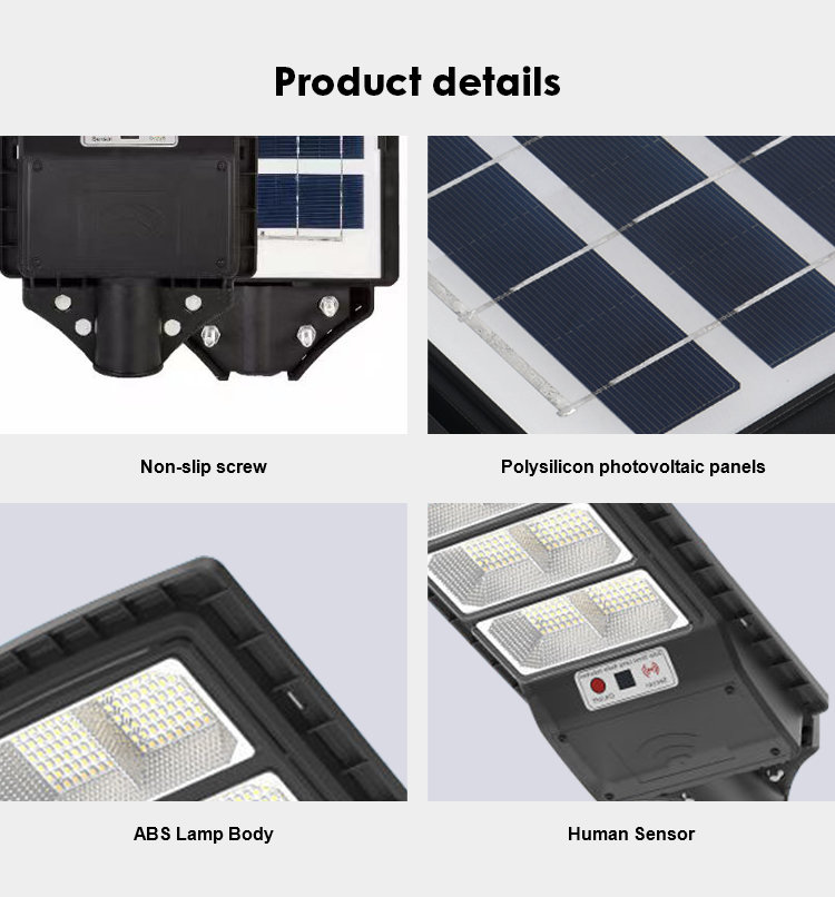 Solar Street Light Specification Showcase