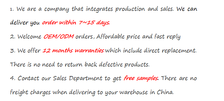 Our Advantages