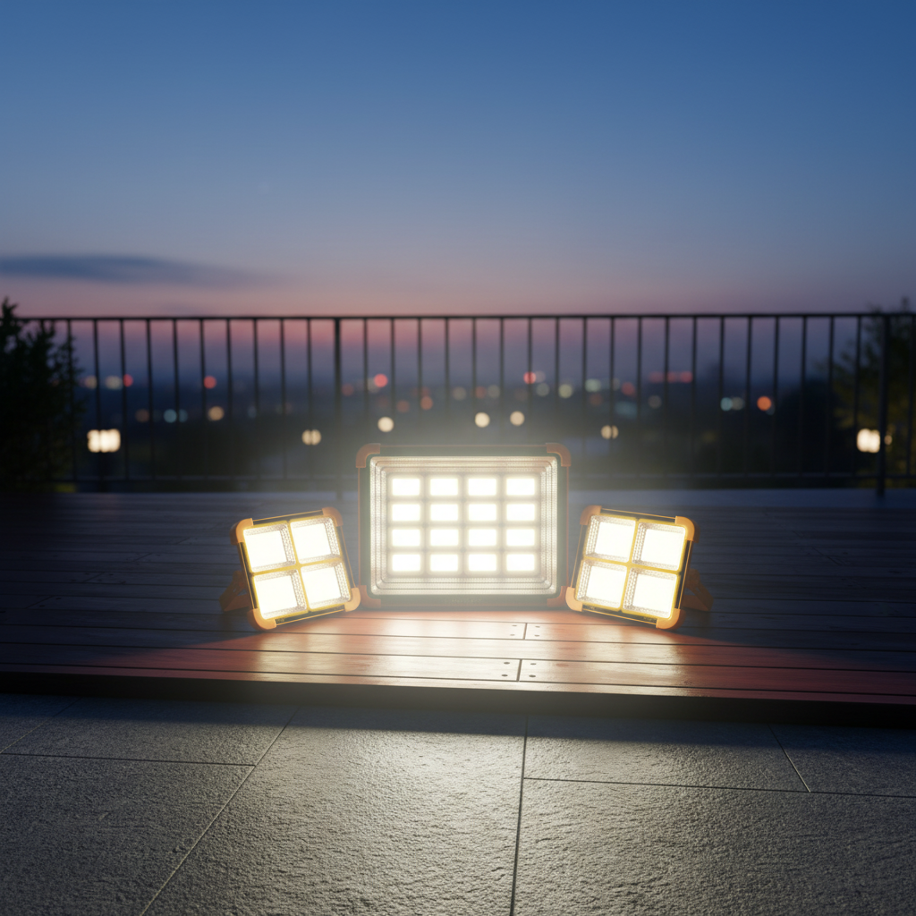Stadium Light Refletor Projecteur Outdoor Waterproof IP67 Led Projector Spotlight Camping Flood Lights Led Solar Flood Lights
